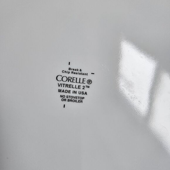 Corelle simple sketch square 1 dinner - Picture 3 of 3